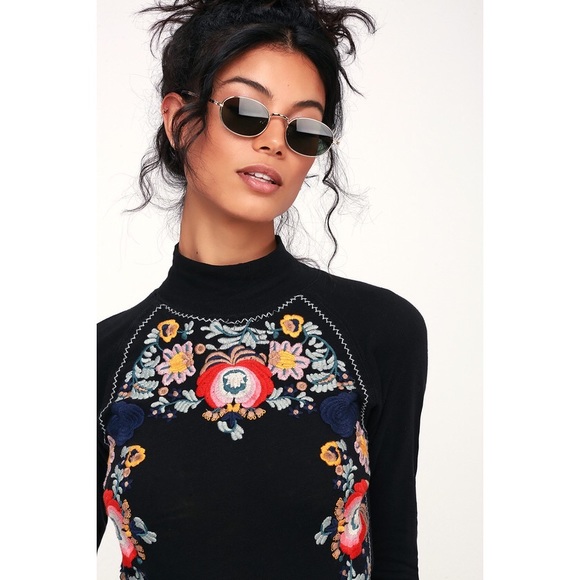 free people disco rose pullover